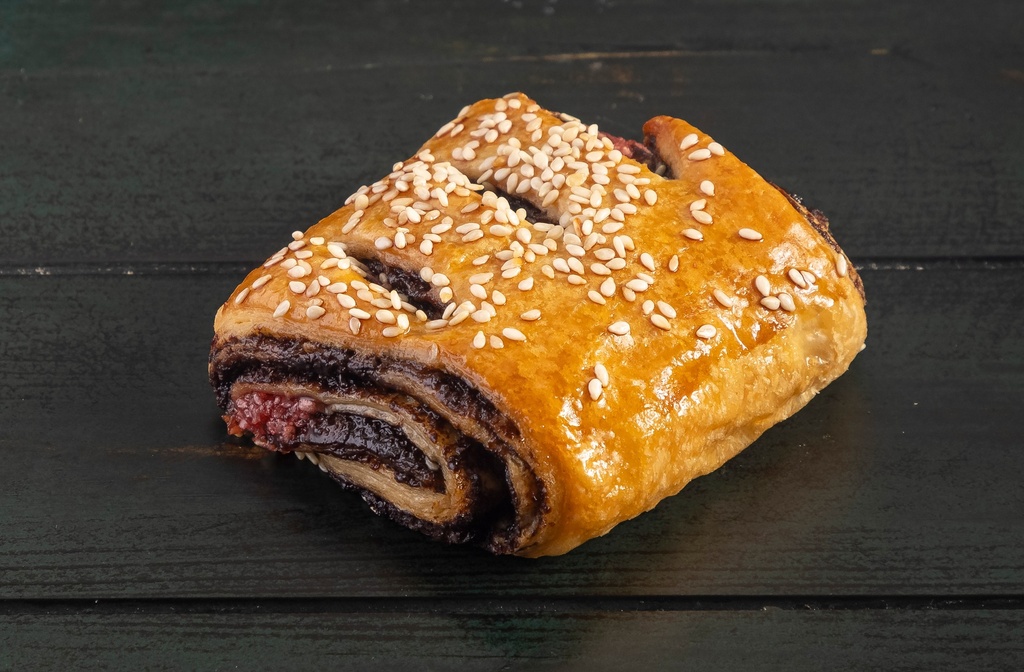 Chocolate & strawberry Croissant