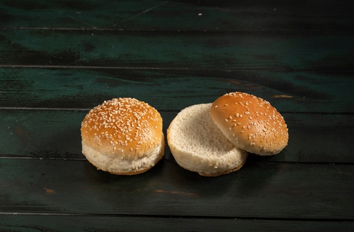 Mini burger with sesame
