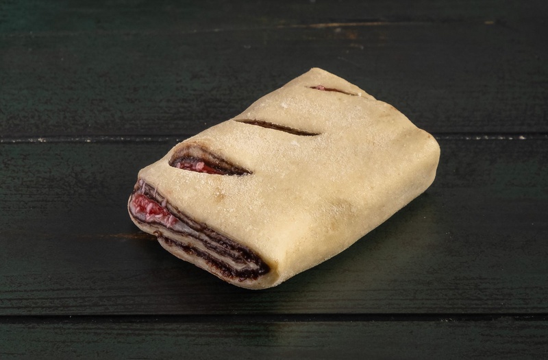 Chocolate & strawberry Croissant